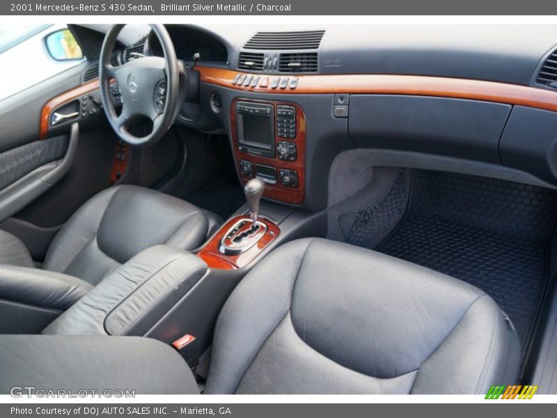 Brilliant Silver Metallic / Charcoal 2001 Mercedes-Benz S 430 Sedan