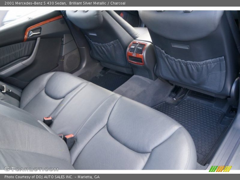 Brilliant Silver Metallic / Charcoal 2001 Mercedes-Benz S 430 Sedan
