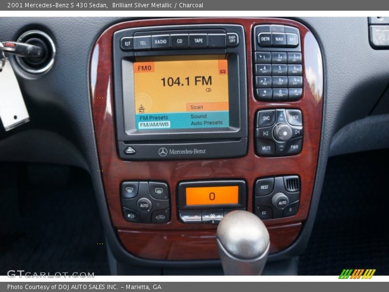 Brilliant Silver Metallic / Charcoal 2001 Mercedes-Benz S 430 Sedan