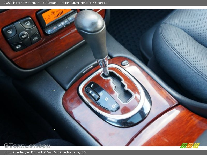 Brilliant Silver Metallic / Charcoal 2001 Mercedes-Benz S 430 Sedan