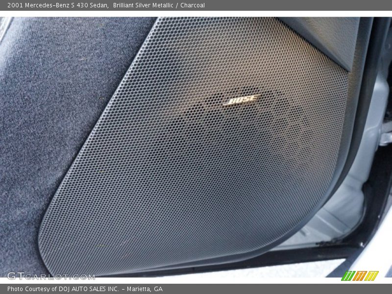Brilliant Silver Metallic / Charcoal 2001 Mercedes-Benz S 430 Sedan