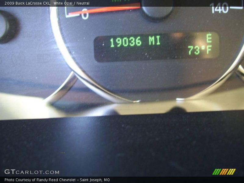 White Opal / Neutral 2009 Buick LaCrosse CXL