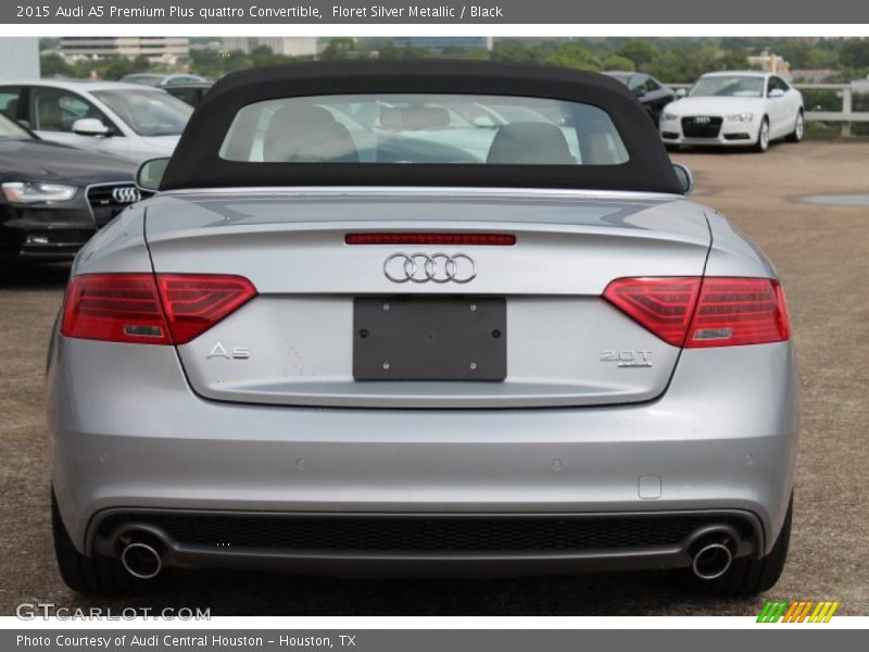 Exhaust of 2015 A5 Premium Plus quattro Convertible