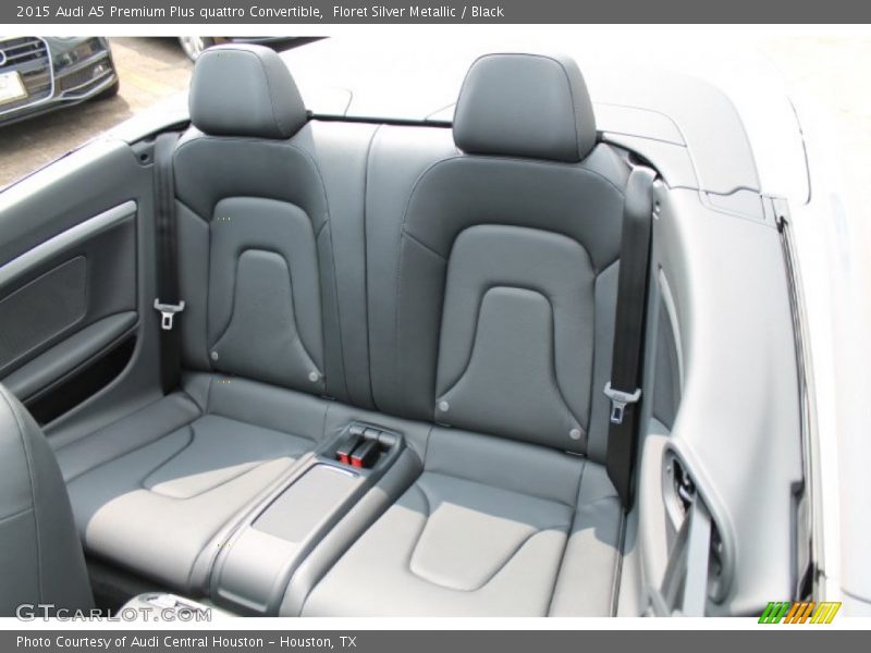 Rear Seat of 2015 A5 Premium Plus quattro Convertible