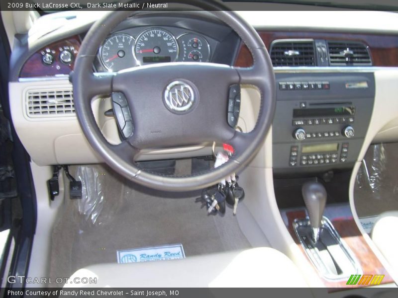 Dark Slate Metallic / Neutral 2009 Buick LaCrosse CXL