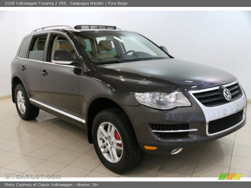 Galapagos Metallic / Pure Beige 2008 Volkswagen Touareg 2 VR6