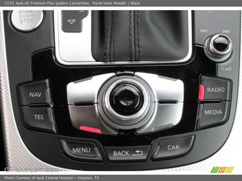 Controls of 2015 A5 Premium Plus quattro Convertible