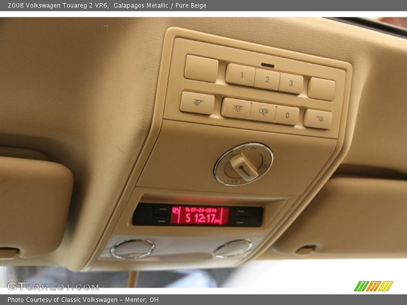 Controls of 2008 Touareg 2 VR6