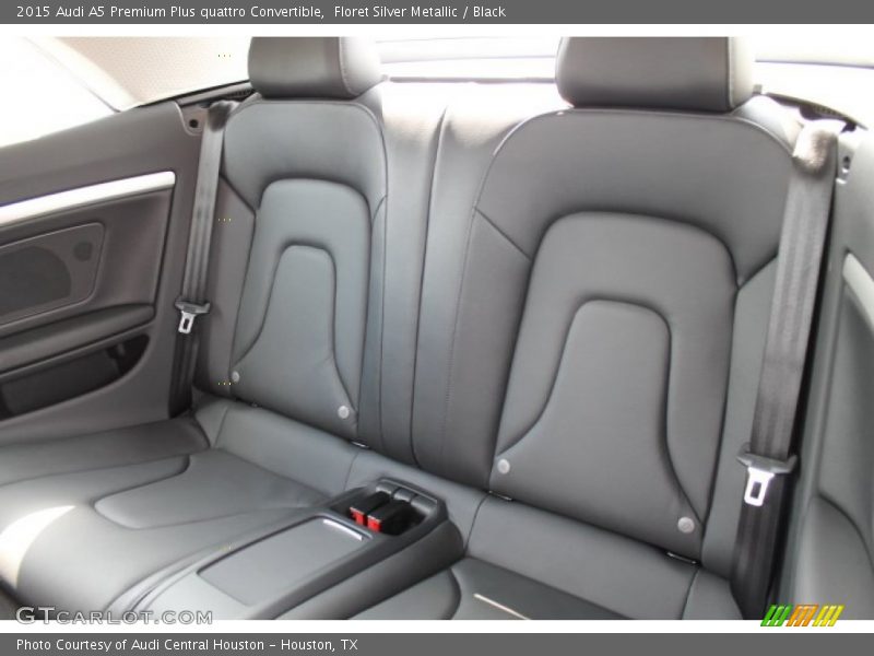 Rear Seat of 2015 A5 Premium Plus quattro Convertible