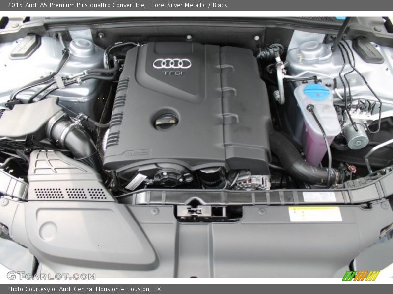  2015 A5 Premium Plus quattro Convertible Engine - 2.0 Liter Turbocharged TFSI DOHC 16-Valve VVT 4 Cylinder