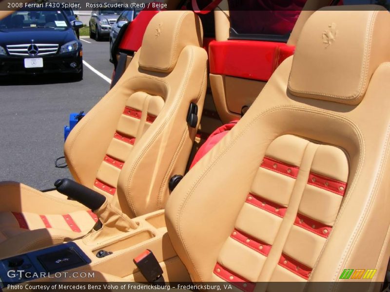  2008 F430 Spider Beige Interior