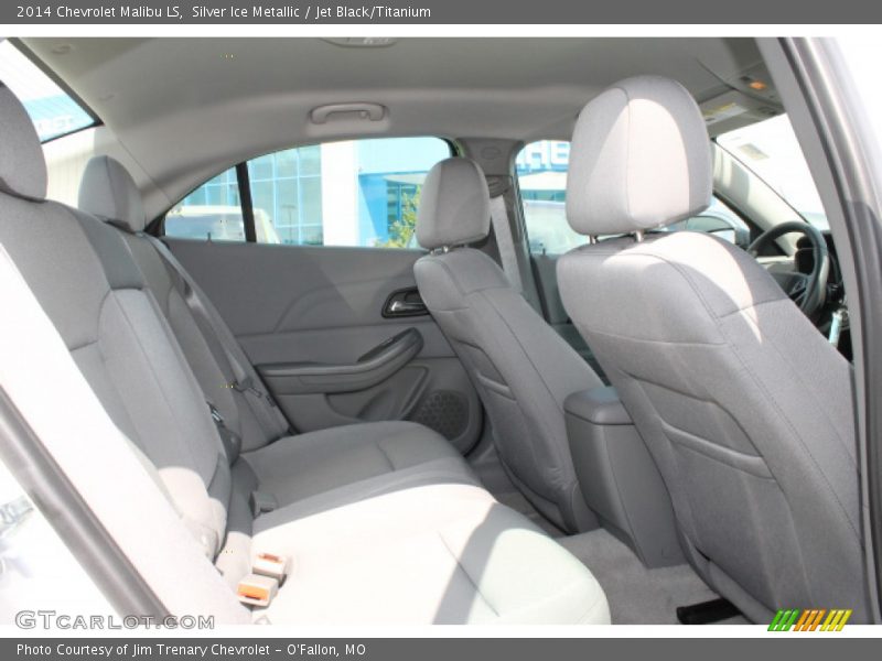 Silver Ice Metallic / Jet Black/Titanium 2014 Chevrolet Malibu LS