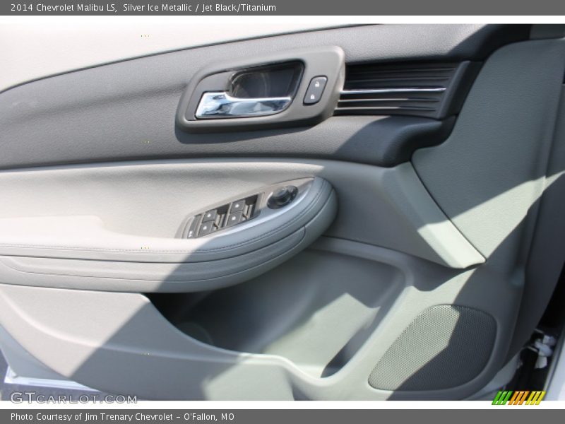 Silver Ice Metallic / Jet Black/Titanium 2014 Chevrolet Malibu LS