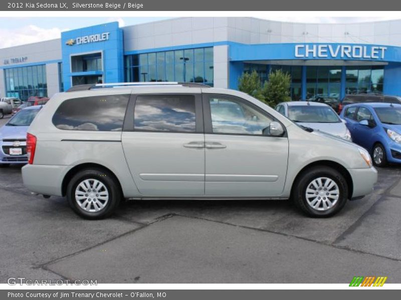 Silverstone Beige / Beige 2012 Kia Sedona LX