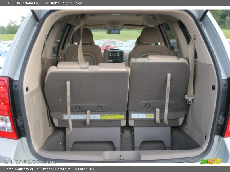 Silverstone Beige / Beige 2012 Kia Sedona LX
