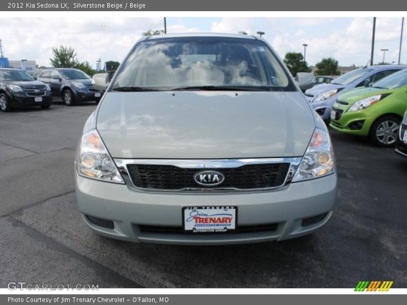 Silverstone Beige / Beige 2012 Kia Sedona LX