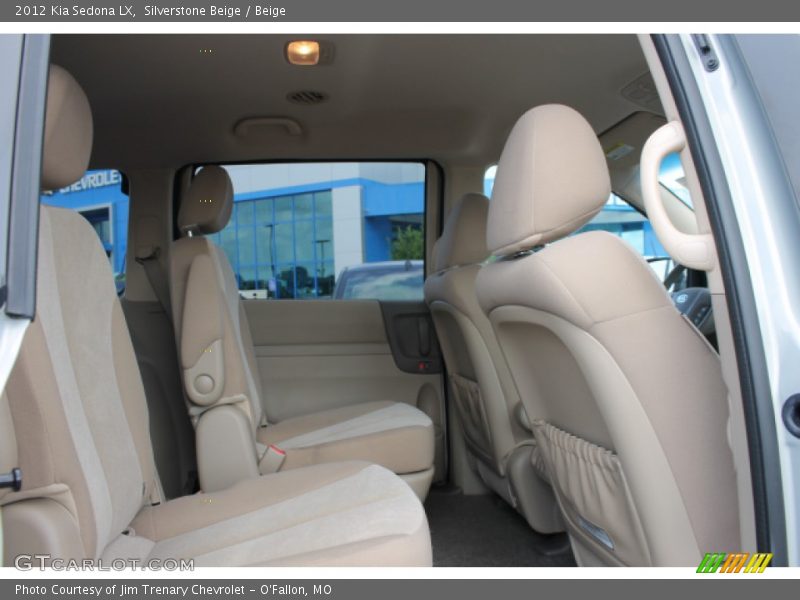 Silverstone Beige / Beige 2012 Kia Sedona LX