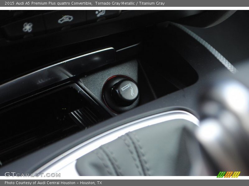 Tornado Gray Metallic / Titanium Gray 2015 Audi A5 Premium Plus quattro Convertible