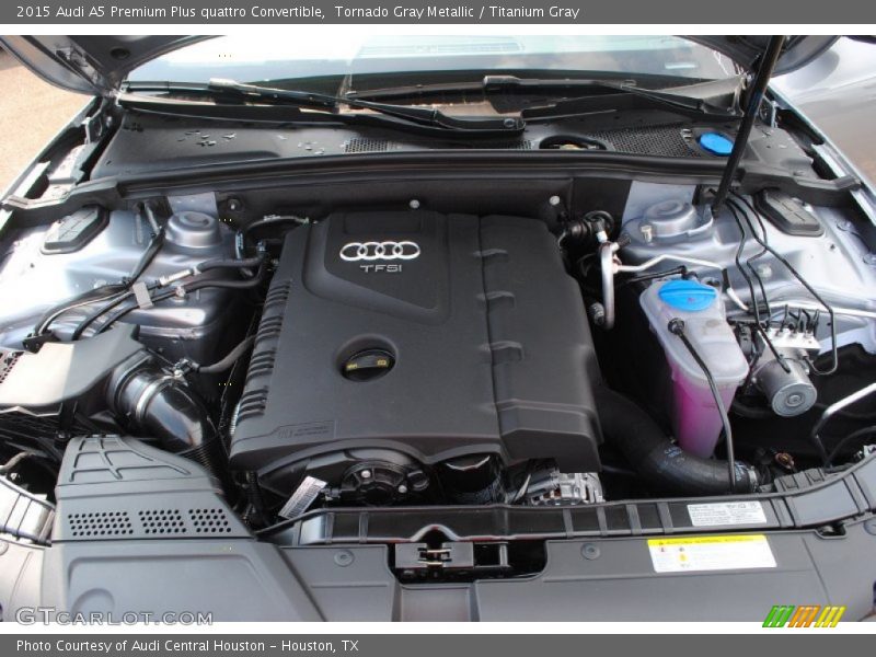  2015 A5 Premium Plus quattro Convertible Engine - 2.0 Liter Turbocharged TFSI DOHC 16-Valve VVT 4 Cylinder