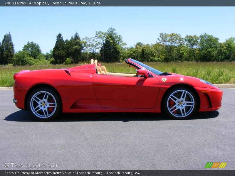  2008 F430 Spider Rosso Scuderia (Red)