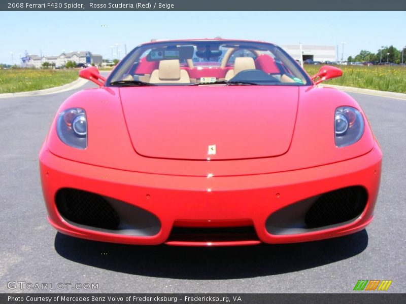 Rosso Scuderia (Red) / Beige 2008 Ferrari F430 Spider