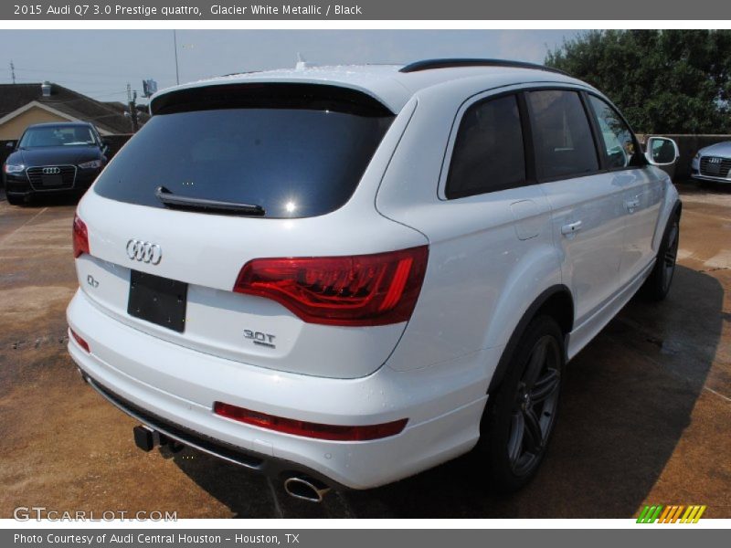Glacier White Metallic / Black 2015 Audi Q7 3.0 Prestige quattro