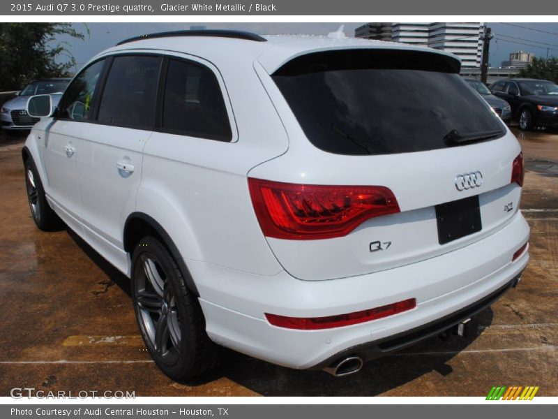 Glacier White Metallic / Black 2015 Audi Q7 3.0 Prestige quattro