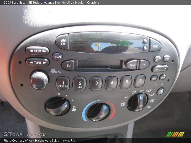 Atlantic Blue Metallic / Medium Graphite 1999 Ford Escort SE Sedan