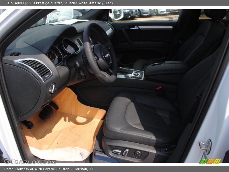 Glacier White Metallic / Black 2015 Audi Q7 3.0 Prestige quattro