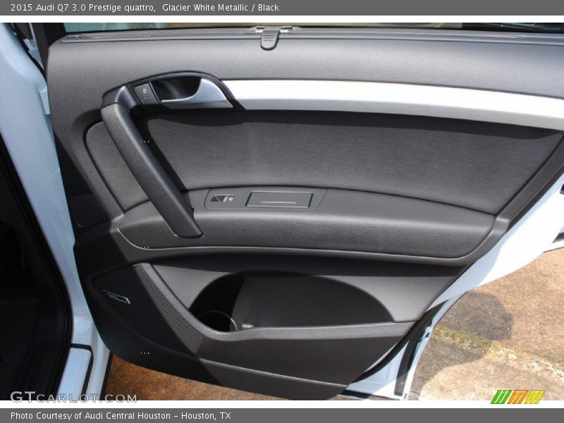Glacier White Metallic / Black 2015 Audi Q7 3.0 Prestige quattro
