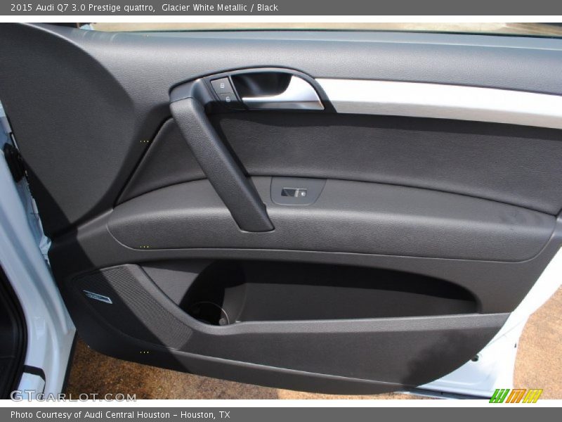 Glacier White Metallic / Black 2015 Audi Q7 3.0 Prestige quattro
