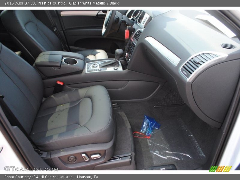Glacier White Metallic / Black 2015 Audi Q7 3.0 Prestige quattro