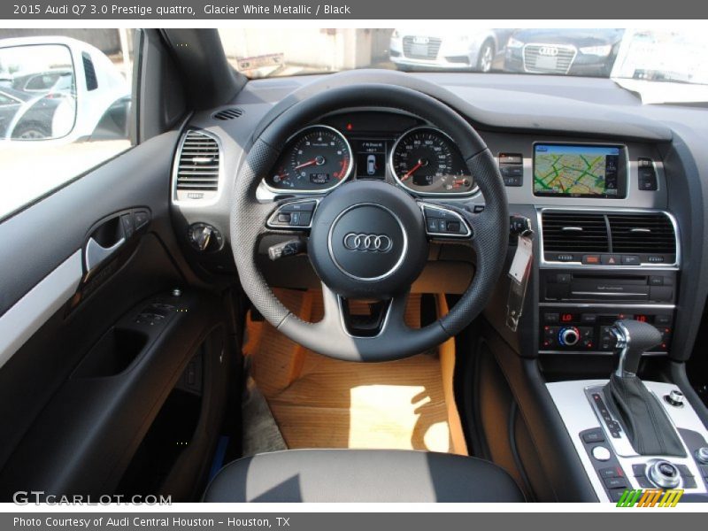 Glacier White Metallic / Black 2015 Audi Q7 3.0 Prestige quattro