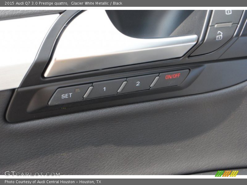 Glacier White Metallic / Black 2015 Audi Q7 3.0 Prestige quattro
