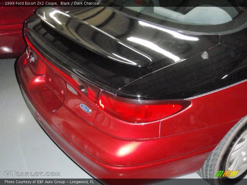 Black / Dark Charcoal 1999 Ford Escort ZX2 Coupe