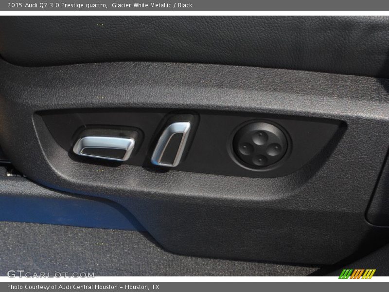 Glacier White Metallic / Black 2015 Audi Q7 3.0 Prestige quattro