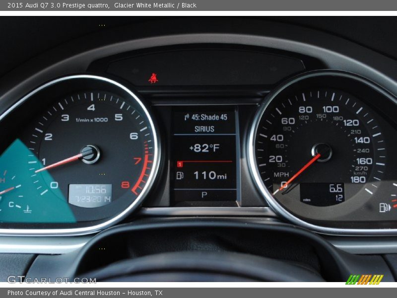  2015 Q7 3.0 Prestige quattro 3.0 Prestige quattro Gauges