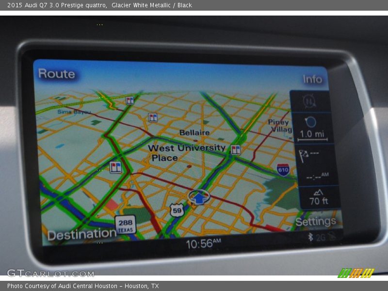 Glacier White Metallic / Black 2015 Audi Q7 3.0 Prestige quattro