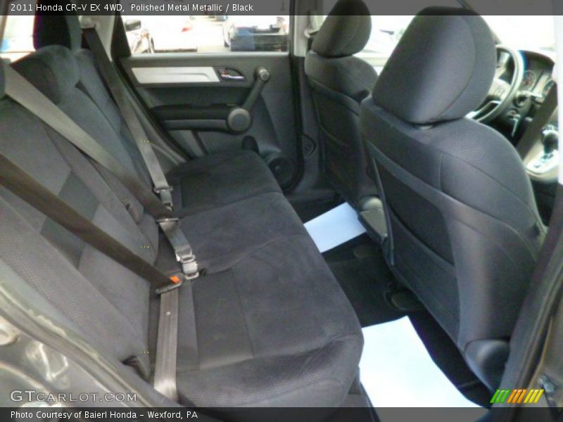 Polished Metal Metallic / Black 2011 Honda CR-V EX 4WD