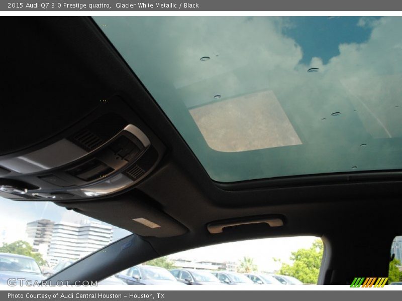 Glacier White Metallic / Black 2015 Audi Q7 3.0 Prestige quattro