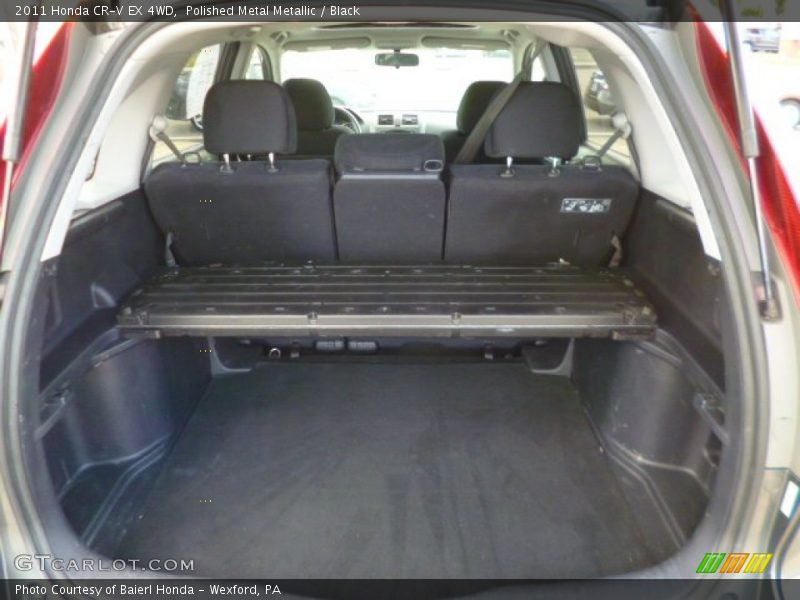 Polished Metal Metallic / Black 2011 Honda CR-V EX 4WD