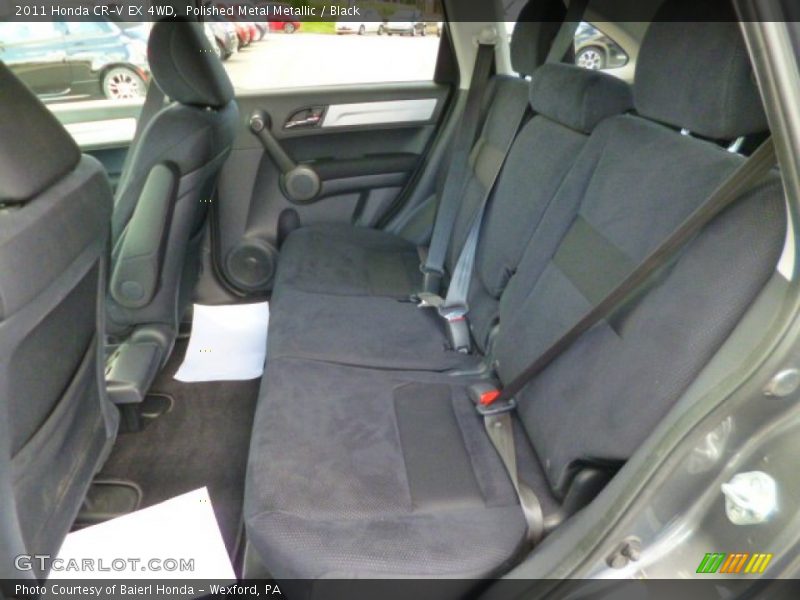 Polished Metal Metallic / Black 2011 Honda CR-V EX 4WD