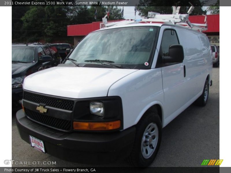 Summit White / Medium Pewter 2011 Chevrolet Express 1500 Work Van