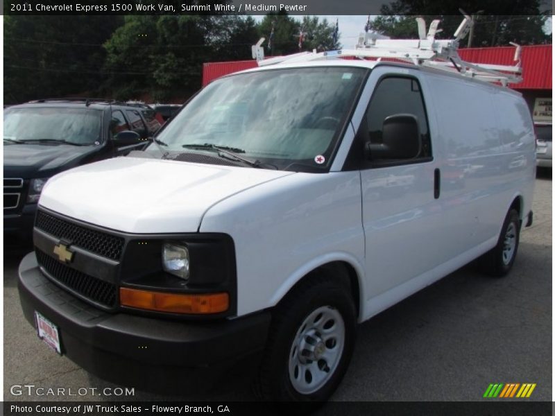 Summit White / Medium Pewter 2011 Chevrolet Express 1500 Work Van