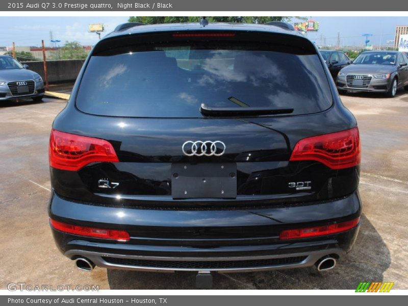 Night Black / Black 2015 Audi Q7 3.0 Prestige quattro