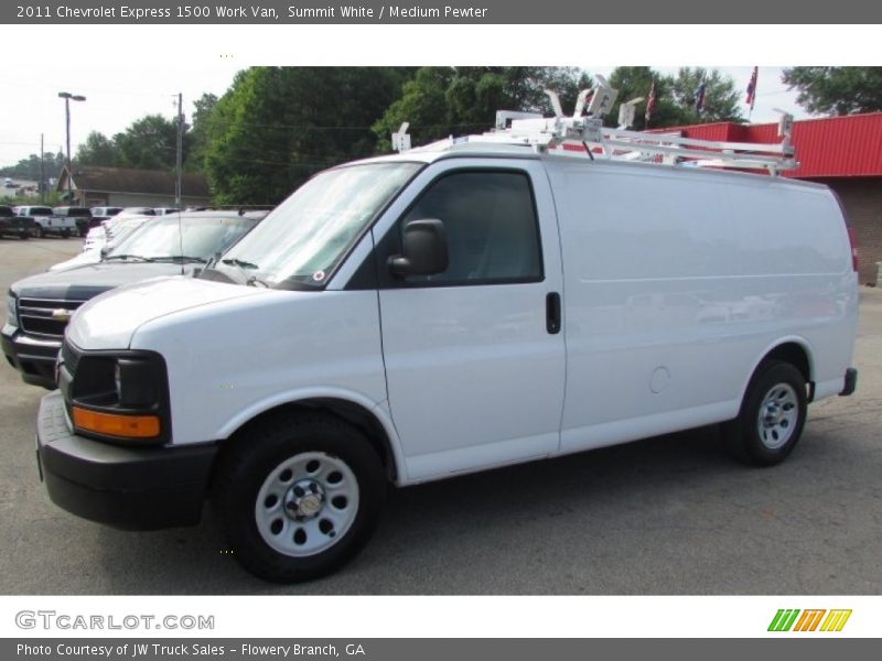 Summit White / Medium Pewter 2011 Chevrolet Express 1500 Work Van