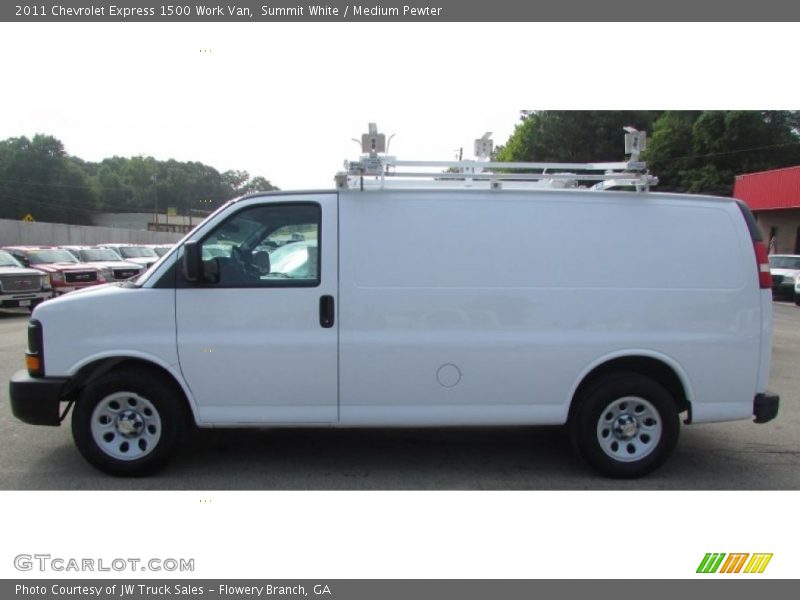 Summit White / Medium Pewter 2011 Chevrolet Express 1500 Work Van