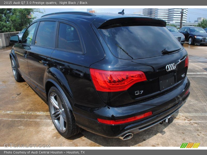 Night Black / Black 2015 Audi Q7 3.0 Prestige quattro