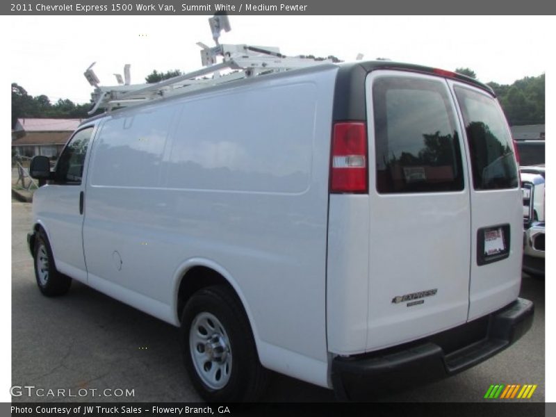 Summit White / Medium Pewter 2011 Chevrolet Express 1500 Work Van