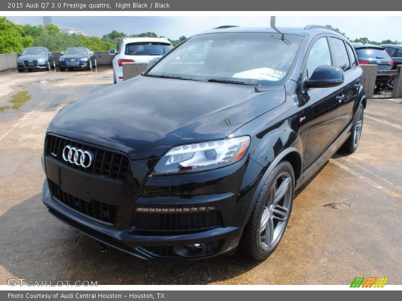 Night Black / Black 2015 Audi Q7 3.0 Prestige quattro